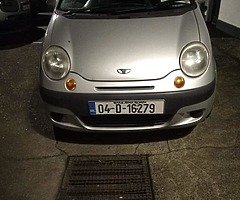 Daewoo matiz. And Nissan Almera alloys