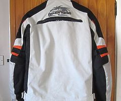 Arlen Ness Textile 3/4 Motorbike Jacket.