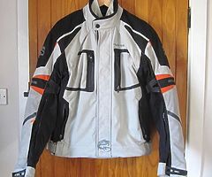 Arlen Ness Textile 3/4 Motorbike Jacket.