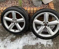 Audi s line alloys 18s