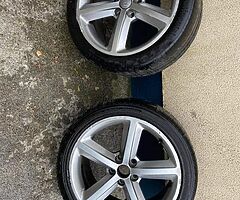 Audi s line alloys 18s