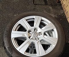 Audi a6 original alloys wheels