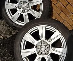 Audi a6 original alloys wheels - Image 4/10