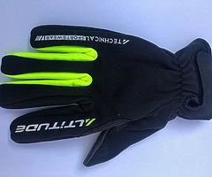 Motorbike Riding Full Finger Gloves. (Size: Medium)