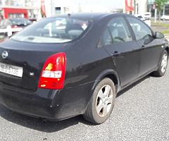 2006 nissan primera 1.6 nct&tax €375 - Image 4/8