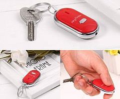 LED Key Finder Locator Find Lost Keys With Keychain GPS Trackers,Random Color