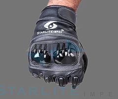 Professional Sport Motorbike Leather Gloves.