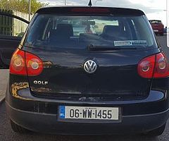 06 Black VW GOLF