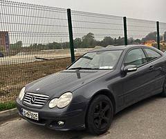 Mercedes coupe 2005 compressor c class