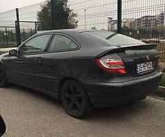 Mercedes coupe 2005 compressor c class