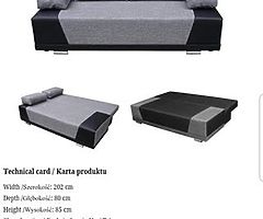 Sofa bed/brand new