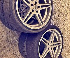 Sold 19 inch alloys