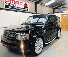 2010 Land Rover Range Rover Sport Hse New Model Tdv8 Top Spec From £82 Per Week