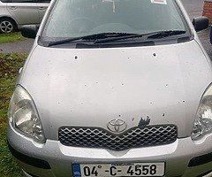 Toyota yaris automatic 1.0l