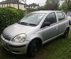 Toyota yaris automatic 1.0l