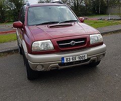 Suzuki grand Vitara 2 litre diesel