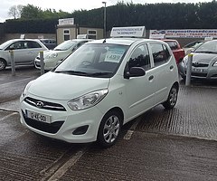 2012 Hyundai i10 1.2 low miles new nct