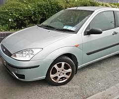 2004 focus 1.4 has nct