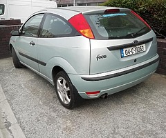 2004 focus 1.4 has nct