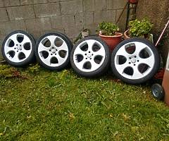 Golf gti wheels new tyres