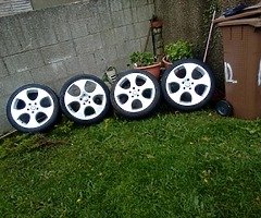 Golf gti wheels new tyres