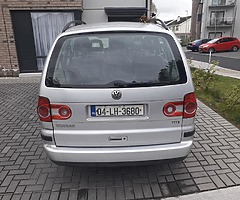 Volkswagen 7 seater 1.9 diesel tested and tax driving 100% - Image 7/8