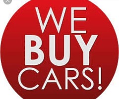 All types of cars and vans bought for cash