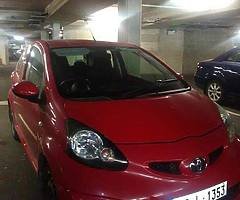 Toyota aygo red