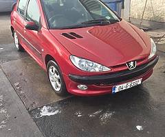 04 Peugeot 206 tax and nct