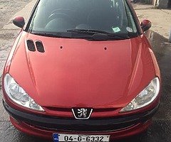 04 Peugeot 206 tax and nct