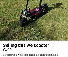 16000w goped scooter