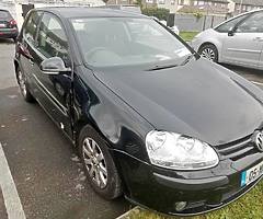 Golf 1.4 tsi for braking and 1.9 diesel