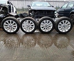 17 inch Audi alloys tyres