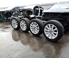 17 inch Audi alloys tyres