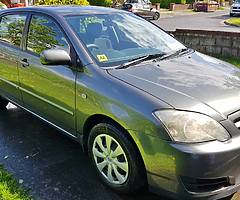 Toyota corolla 1.4L 2005, quick sale