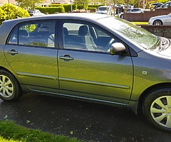 Toyota corolla 1.4L 2005, quick sale