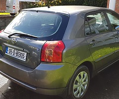 Toyota corolla 1.4L 2005, quick sale