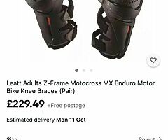 Leatt knee braces