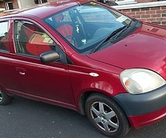 Toyota Yaris red 2003 5 doors 111 miles low mileage - Image 4/7