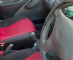 Toyota Yaris red 2003 5 doors 111 miles low mileage - Image 6/7