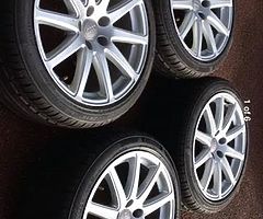 Genuine Audi TT mark2 speedline 18” alloy wheels S-LINE - Image 6/6