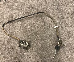 Honda CR125 CR250 CRF 250 CRF 450 genuine front brake caliper master cylinder lever complete