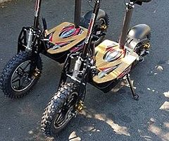 EVO 2000 Watt BIG wheel (60 KPH) Electric scooter @ muckandfun FINANCE ARRANGED
