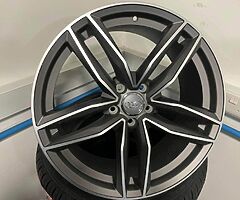 NEW AUDI RS6c STYLE WHEELS - Image 4/5