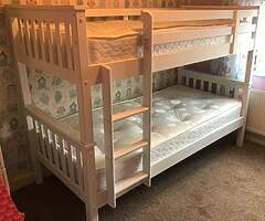 Sale Sale!!! SINGLE WOODEN BUNK BED AVAILABLE MATTRESS OPT..  30% OFF (CASH ON DELIVERY)