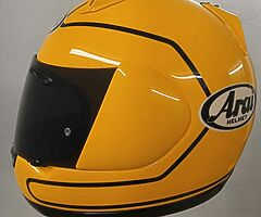 Helmet custom design and paintwork.