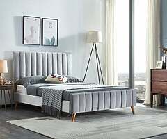 Sale Sale!! Double & king size Lucy bed frame available in 30% OFF (Cash on delivery)