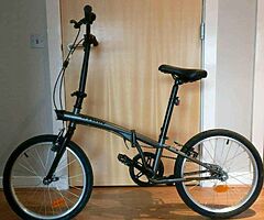 Btwin fold up bicycle