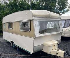 Vintage 1960s Minster 4 Berth Caravan For Sale