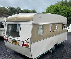 Vintage 1960s Minster 4 Berth Caravan For Sale